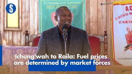 Ichung'wah to Raila- Fuel prices are determined by market forces