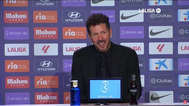 Simeone: Hemos jugado peor en Valencia