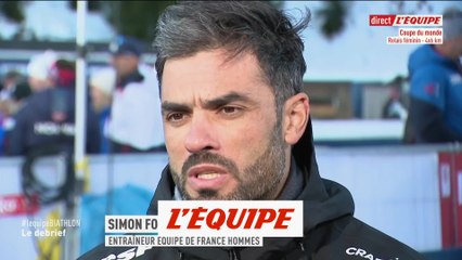 S. Fourcade : « On sera plus à notre avantage à Lenzerheide » - Biathlon - CM (H)