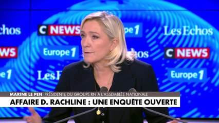 Marine Le Pen : «Je trouve assez naturel qu'une enquête soit ouverte»