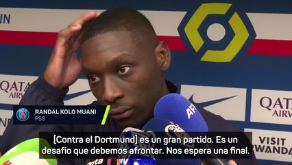 Kolo Muani: "Contra el Dortmund nos espera una final"