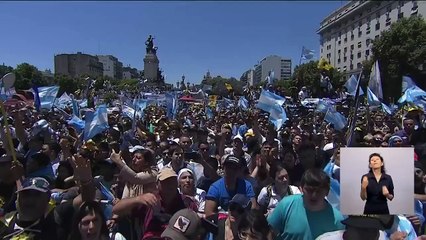 Javier Milei apuesta a las "fuerzas del cielo" para que a su gobierno le vaya bien