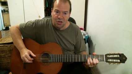 A nice evening with classical guitar music tutorial with scoops