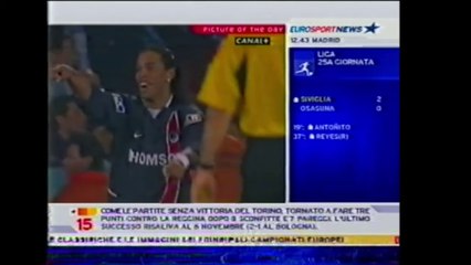 Resoconto Partita Paris Saint-Germain con Ronaldinho