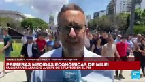 Informe desde Buenos Aires: economía, el tema principal del primer discurso de Milei como presidente