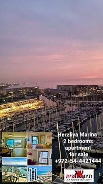 Waterfront apartment for sale in Herzliya Marina Towers