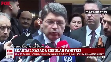 Adalet Bakanı kurye sorusuna ‘gündem Filistin’ yanıtı verdi