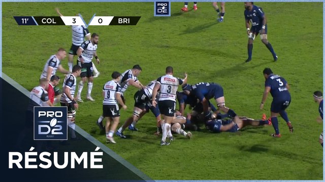 PRO D2 Saison 2023-2024 J13 - Résumé Colomiers Rugby - CA Brive