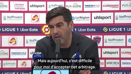 15e j. - Fonseca se plaint de l'arbitrage
