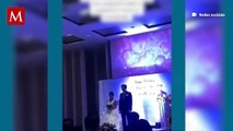 Hombre expone la infidelidad de su esposa el día de la boda y se viraliza en redes sociales