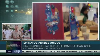 Dubái celebra la última jornada temática de la COP28