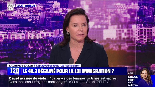 Projet de loi immigration: Comment vous voulez convaincre la droite, quand vous êtes en train de retravailler un texte pour avoir les voix de la gauche , affirme Laurence Saillet