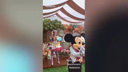 La fiesta de la hija de Maricarmen Marín