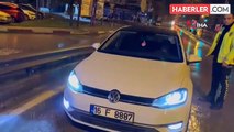 Bursa'da uyuyan sürücü cezadan kaçamadı