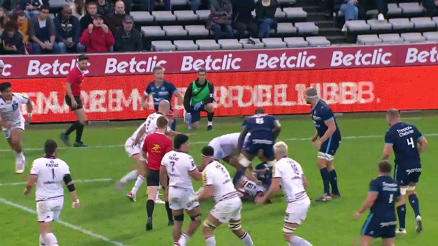 TOP 14 - Essai de Pablo UBERTI (UBB) - Union Bordeaux Bègles - Montpellier Hérault Rugby