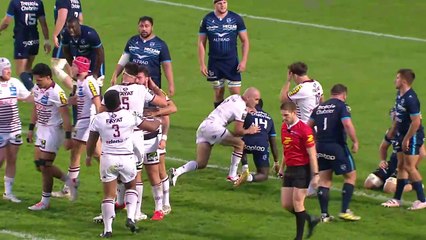 TOP 14 - Essai de Ugo BONIFACE (UBB) - Union Bordeaux Bègles - Montpellier Hérault Rugby