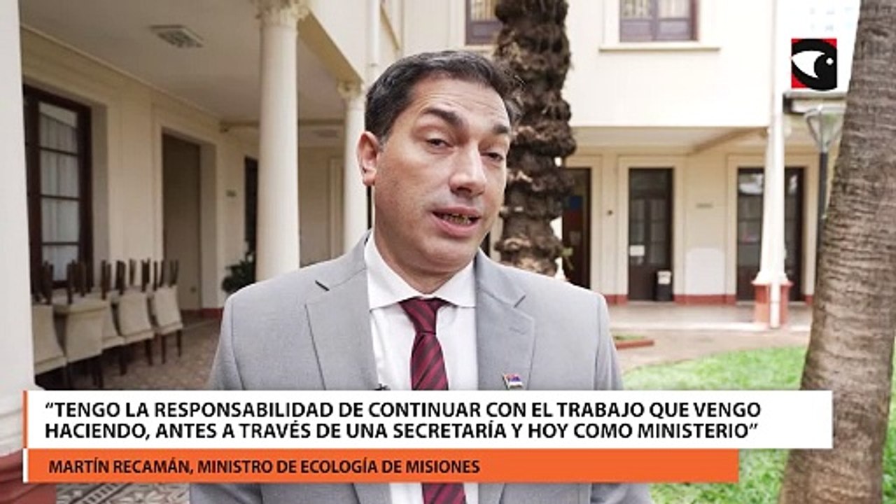 Asumió el Gabinete ejecutivo provincial: “La prioridad es seguir profundizando lo que en materia ambiental ya se viene haciendo en Misiones”, aseguró Martín Recamán