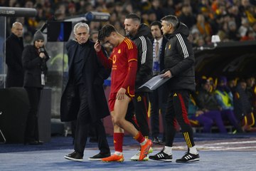 Serie A : À neuf, la Roma tient face à la Fio mais perd Dybala et Lukaku