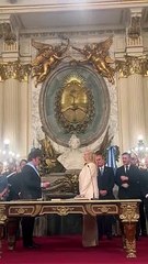 Karina Milei juró y su hermano se emocionó