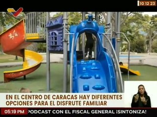 Caraqueños invitan a las familias a visitar los jardines y caminerías del Parque Ezequiel Zamora