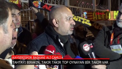 Kayserispor Başkanı Ali Çamlı: Bu takım çok iyi olacak