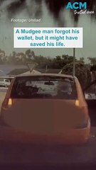 Mudgee man dodges death by forgetting wallet