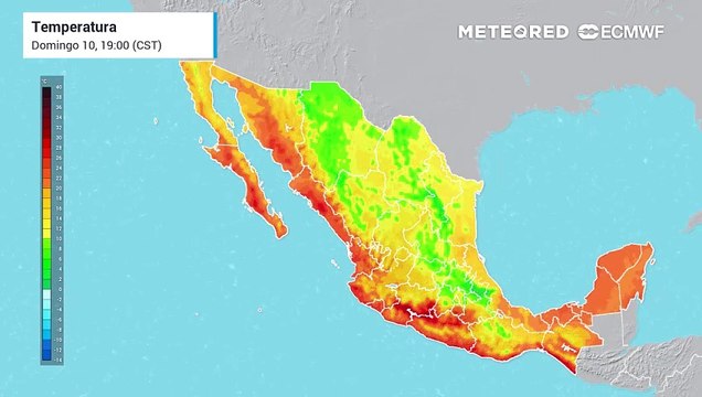 Temperaturas bajas este lunes en el occidente y centro del país.