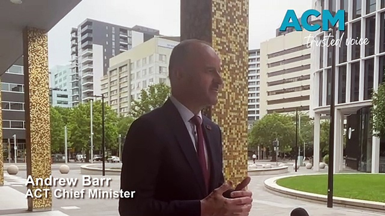 Andrew Barr announces ministerial reshuffle