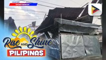 Higit 30 pamilya, apektado ng malakas na hangin at ulan sa Kabacan, Cotabato
