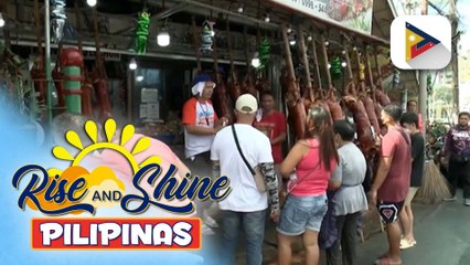 Mga mamimili ng lechon, dagsa na sa La Loma, QC