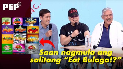 Paano ba nilikha ni Joey de Leon ang salitang “Eat Bulaga!” | PEP Hot Story