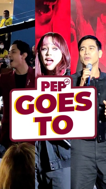 JC Santos, Janella Salvador, Piolo Pascual at the Mallari Fan Con | PEP Goes To