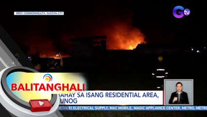 50 bahay sa isang residential area, nasunog | BT