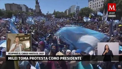 ¿Qué declaraciones realizó Javier Milei en su discurso tras asumir la presidencia?