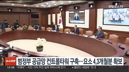 범정부 공급망 컨트롤타워 구축…"요소 4.3개월분 확보"