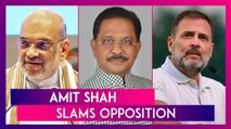 Amit Shah Slams Congress Party Over Cash Seizure From Places Linked To Congress MP Dhiraj Sahu