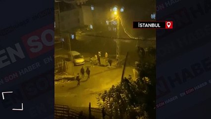 Arnavutköy'de sokak ortasında pompalı tüfekle ateş ettiler