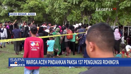 Warga Desa Lamreh, Aceh Besar Tolak Kedatangan 137 Pengungsi Rohingya