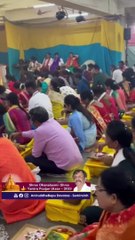 Video herunterladen: Shree Yantra Poojan performed by Shraddhavans during Dhanalaxmi Utsav 2023 _ Sadguru Aniruddha Bapu