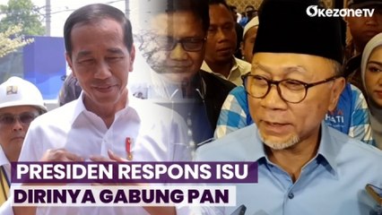 Diisukan Sudah Bergabung dengan PAN, Ini Respons Presiden