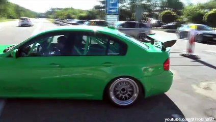 BMW M3 E90_E92_E93 Compilation _ V8 Sounds_ Drifts_ Accelerations_(720P_60FPS)