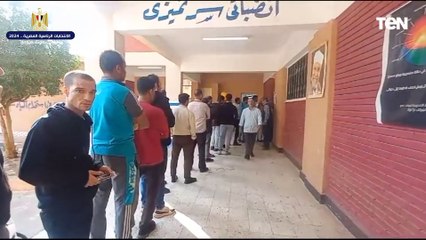 ازدحام في لجان شرم الشيخ في اليوم الثاني للانتخابات الرئاسية