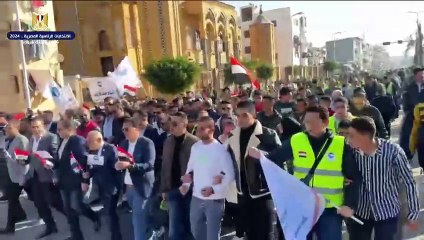 مسيرات ببورسعيد للدعوة للمشاركة في الانتخابات الرئاسية في ثاني ايامها