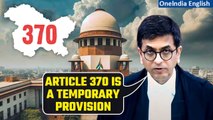 Article 370 verdict: SC upholds abrogation of Article 370 valid; polls by Sep 2024 | Oneindia News