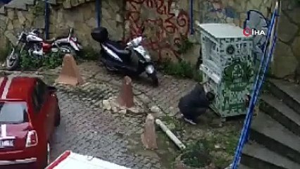 İstanbul'da 12 saat süren hırsızlık kamerada