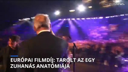 Európai Filmdíjak: Az 'Egy zuhanás anatómiája' nyert nagyot, Tarr Béla is díjat kapott 🎬