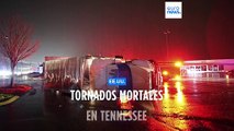 Al menos seis muertos y decenas de heridos por tornados y tormentas en Tennessee