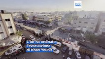 Gaza, carri armati israeliani nel sud a Khan Younis, popolazione alla fame: 