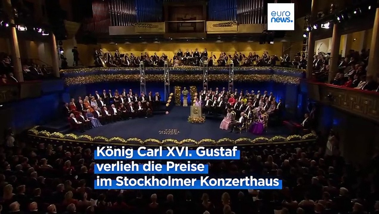 Von Forschung bis Frieden: Nobelpreise in Stockholm und Oslo vergeben