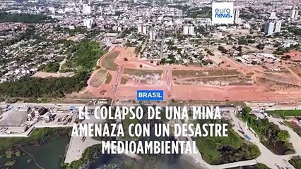 Colapsa sin víctimas parte de una mina excavada en Maceió, Brasil